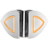 90 Degree<BR>Cathedral Series<BR>Glass-to-Glass Clamp
