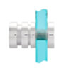 Contemporary Style<br>Single-Sided Shower<br>Door Knob